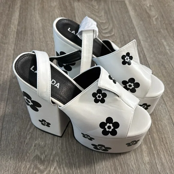 LAMODA Dancing Queen platform heels women’s sz 7 - Picture 2 of 14